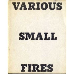 Künstlerbuch | Ed Ruscha. Various Small Fires, 1964